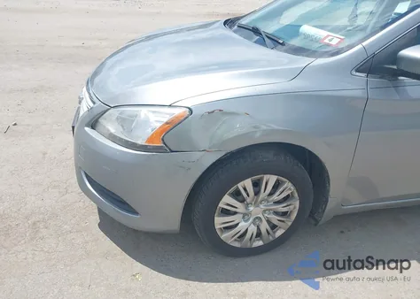 2013 Nissan Sentra Sv from USA, damaged, VIN 3N1AB7AP7DL733421